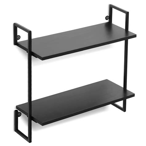 metal box wall shelf|wall mount shelving.